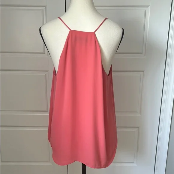 Ann Taylor LOFT Women’s Pink Relaxed Camisole with Spaghetti Straps EUC Size M - Picture 3 of 7